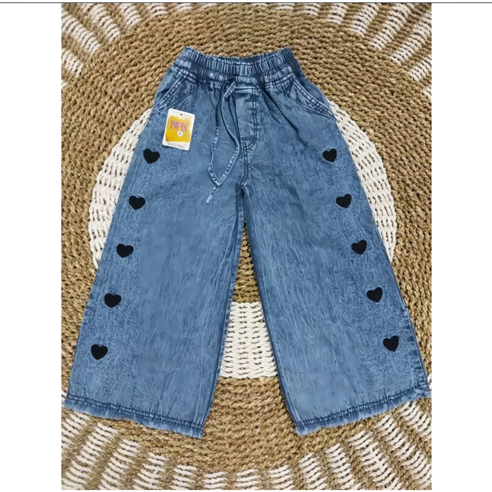 CELANA KULOT JEANS ANAK RAWIS SERUT / CELANA ANAK PEREMPUAN