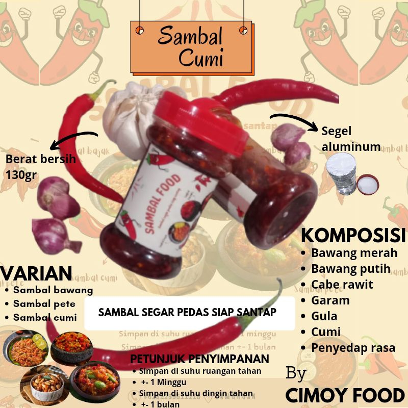 

SAMBEL CUMI CIMOY FOOD