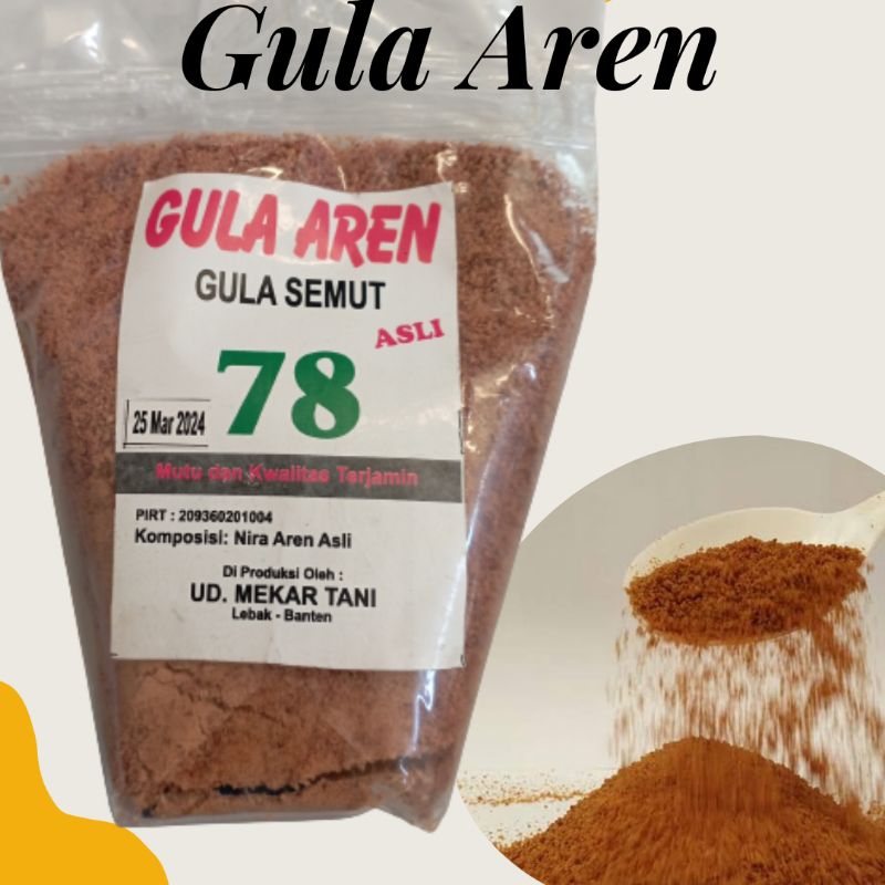 

Gula Aren Bubuk / gula semut dari nila aren asli