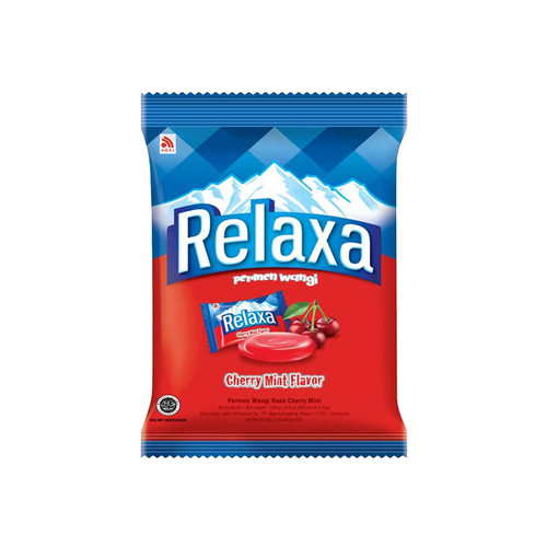 

RELAXA CHERRY MINT 125G (ISI 50 PCS X 2,5 GRAM)