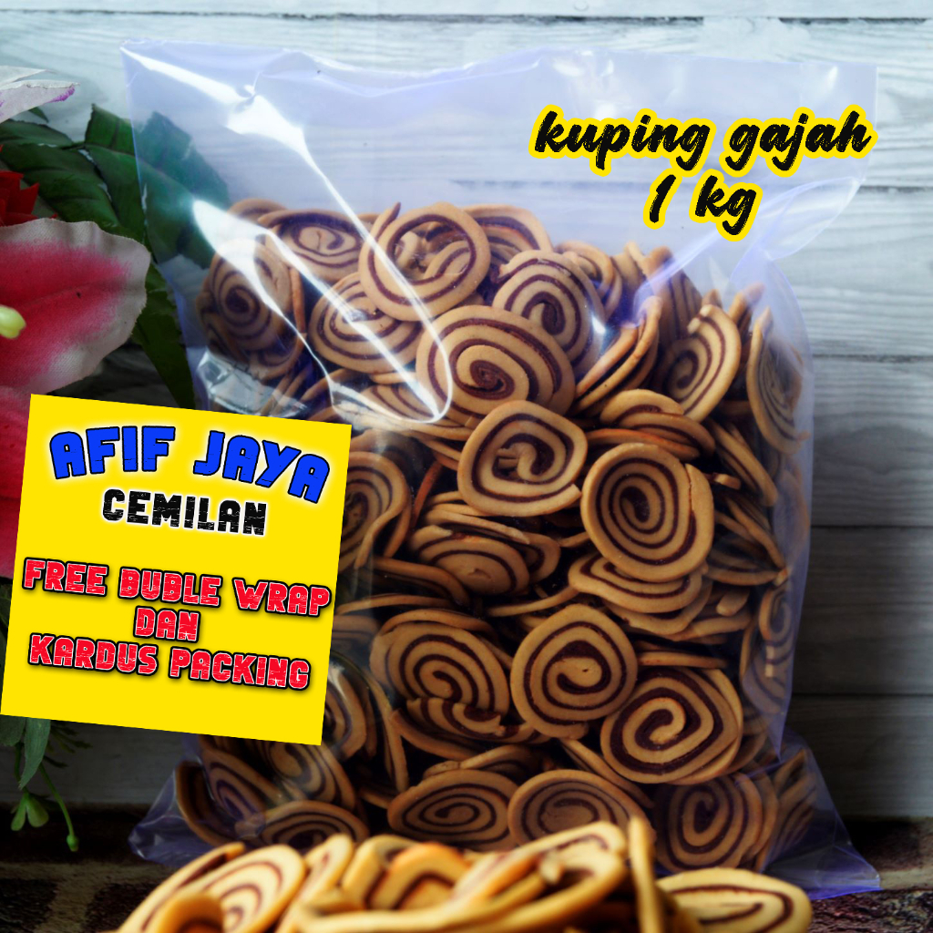 

KUPING GAJAH KILOAN HOMEMADE RENYAH 1 KG AFIF JAYA CEMILAN,RENYAH MANIS GURIH,CEMILAN MURRRAH BERKUALITAS