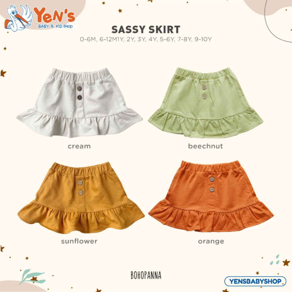 BOHOPANNA - SASSY SKIRT - Rok Anak Perempuan