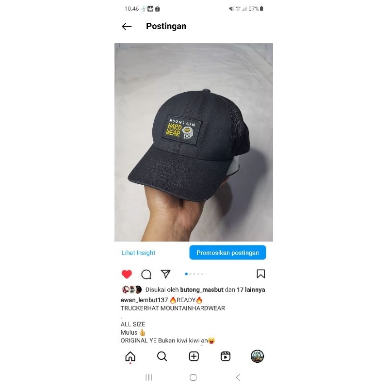 TRUCKER HAT MOUNTAIN HARDWEAR