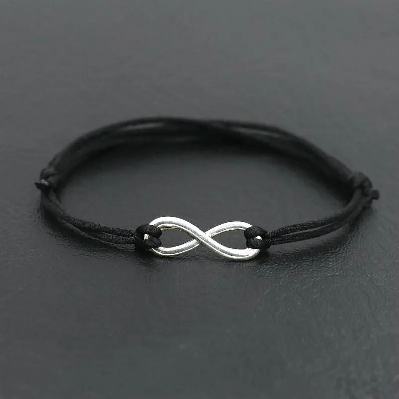 Gelang infinity / gelang simbol 8/ gelang inifinite tali satin