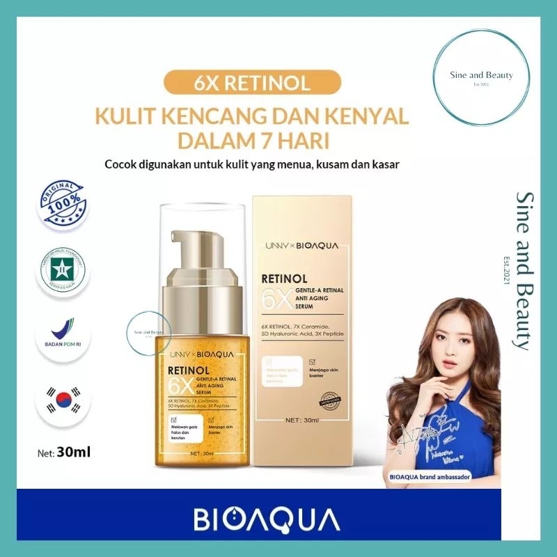 Bioaqua 6 x gentle retinol serum