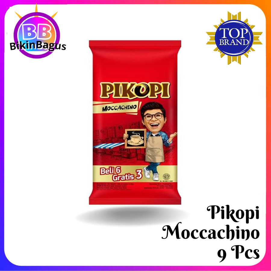 

Kopi Instan PIKOPI MOCCACINO 9 X 20GR tinggal seduh mantap EXP LAMA