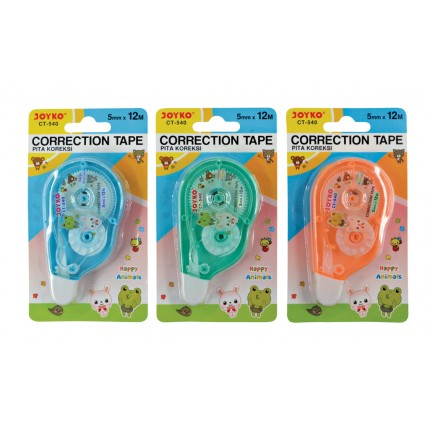 

TipeX kertas Joyko CT540 12.0m Correction tape alFirdaws