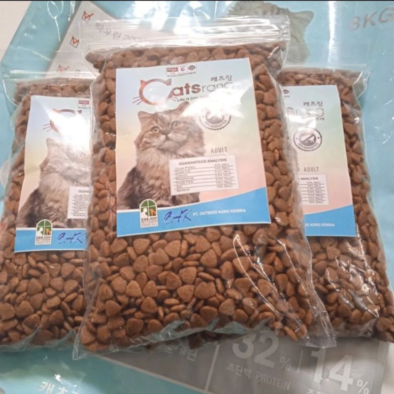 Catsrang Makanan Kucing Catsrang Grainfree 1kg All Varian