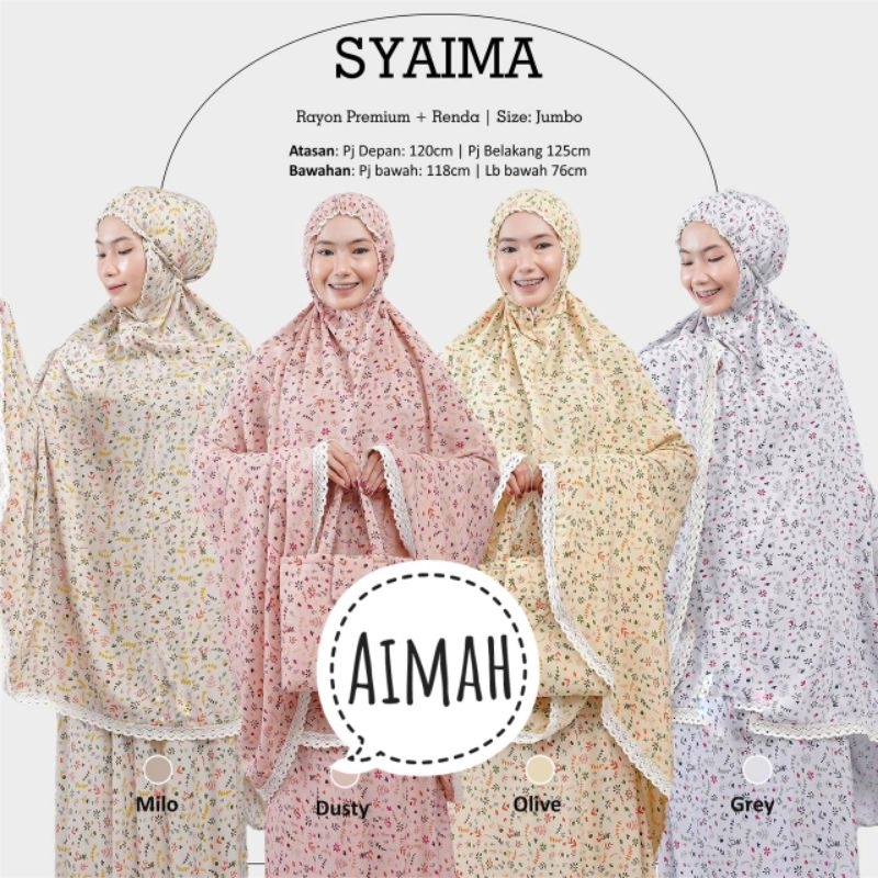 Bisa cod mukenah rayon premium ukr jumbo