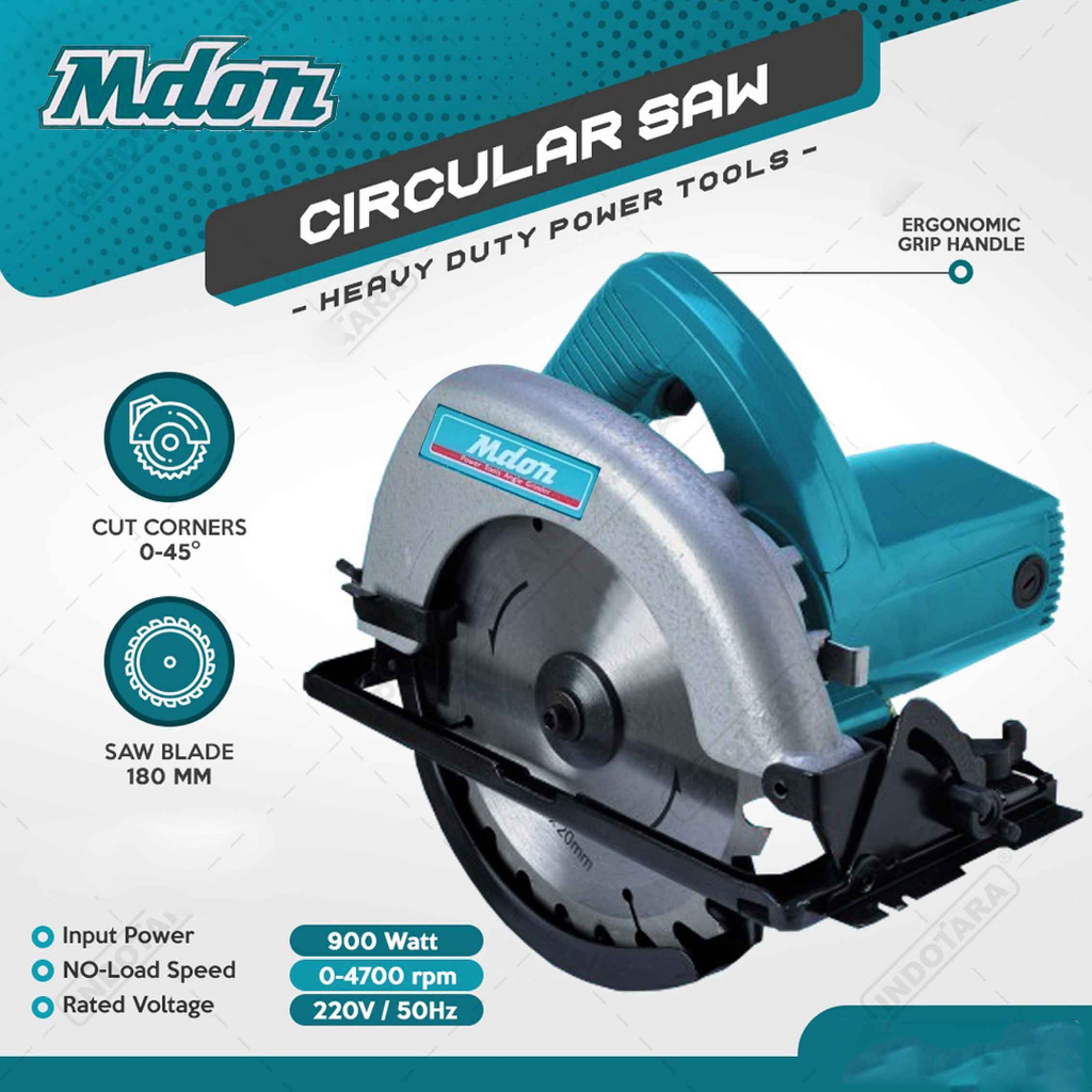 Mesin Gergaji Electric* MDON Circular Saw Jp18* Mesin Potong Kayu* Mesin Multifungsi