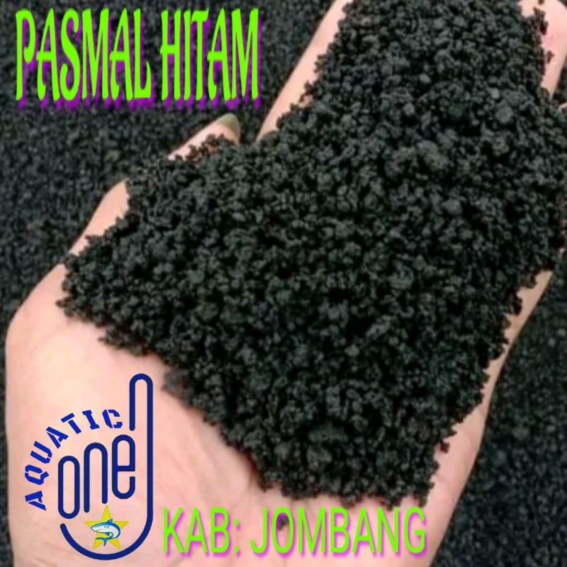 PASIR MALANG HITAM Pasmal hitam halus dan kasar kemasan 1kg 1 kg