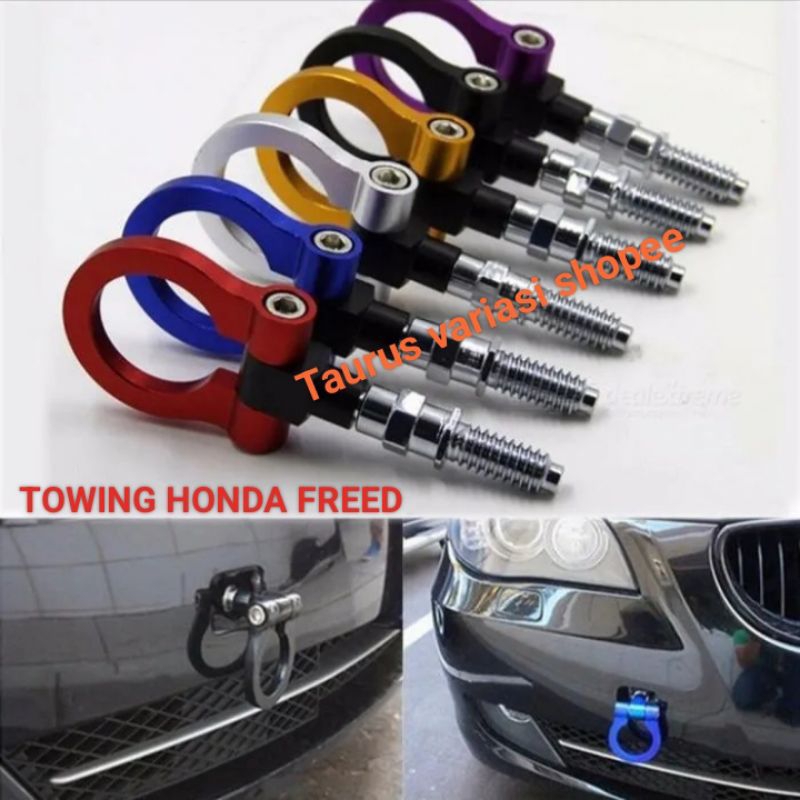 Towing Hook Bumper Depan Derek Mobil HONDA FREED