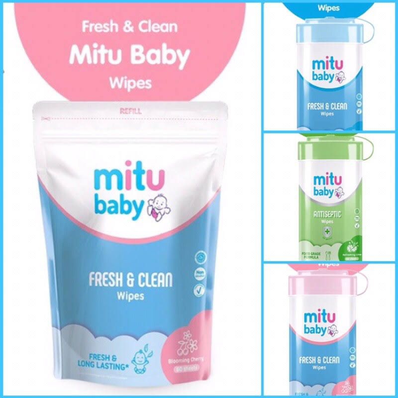 Mitu Baby Wipes Fresh & Clean