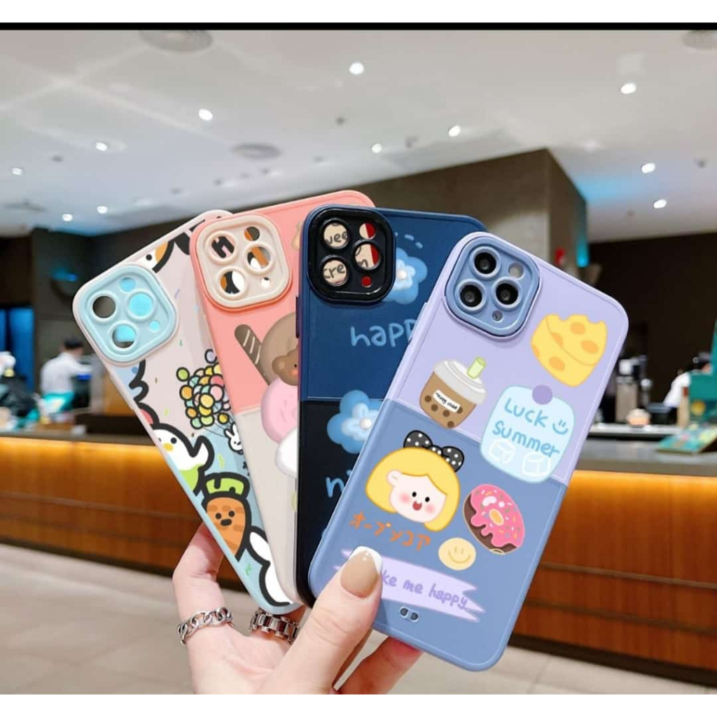 SOFT CASE ONE FINE SUMMER KARAKTER CEWEK REALME C2 REALME C11 REALME C20