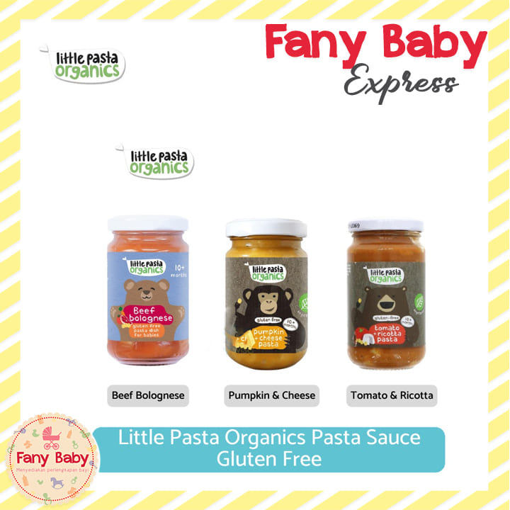 LITTLE PASTA ORGANICS GLUTEN FREE PASTA BABY FOOD 180GR