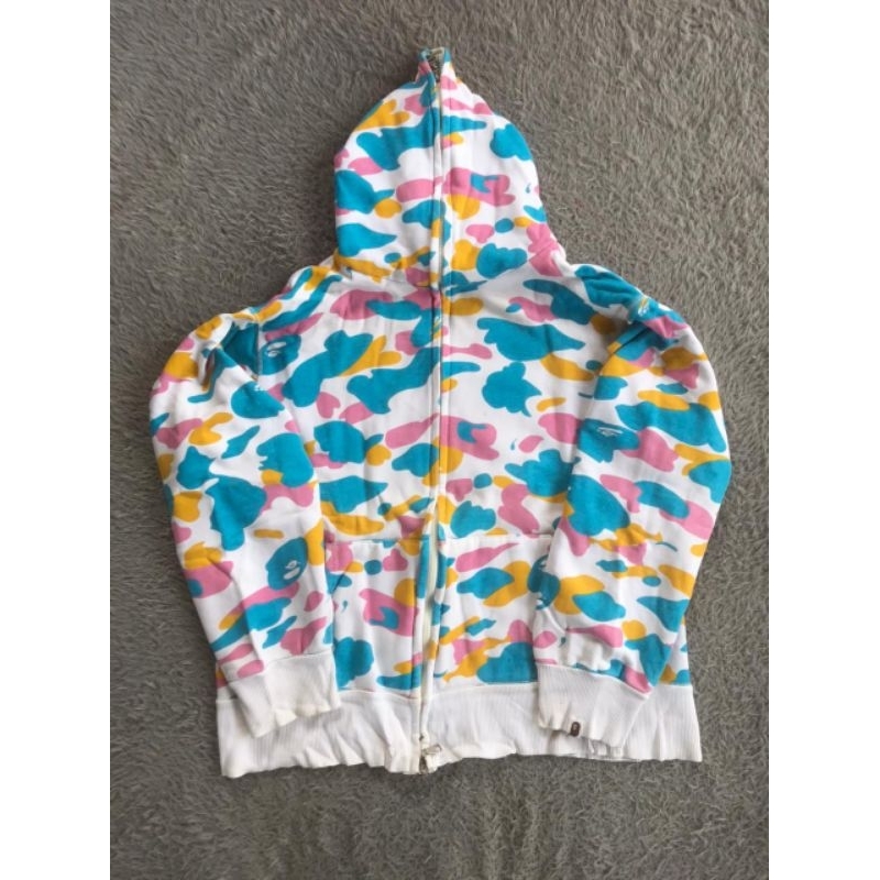 Full zip hoodie bape a bathing ape