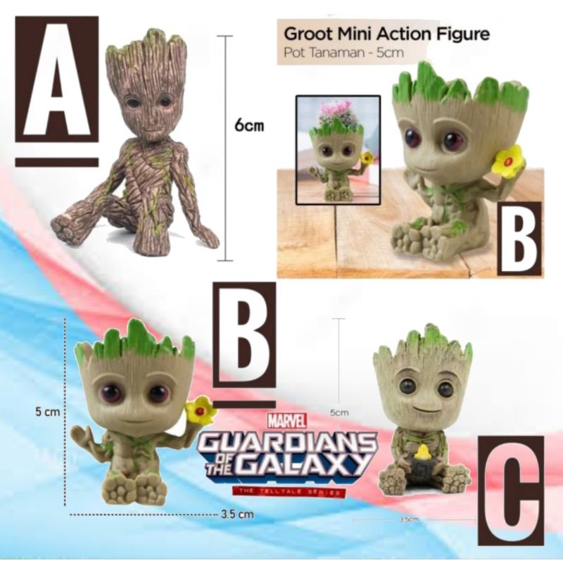 Groot Mini Action Figure Marvel Guardian of Galaxy