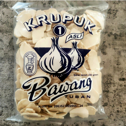

KRUPUK BAWANG TUBAN 250 GRAM