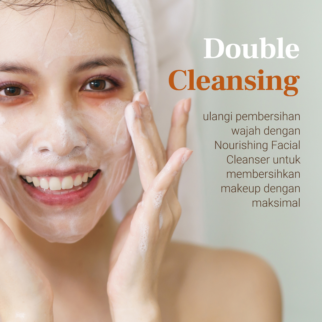 LUME Nourishing Facial Foam Pembersih Wajah bebas Sulfates SLS