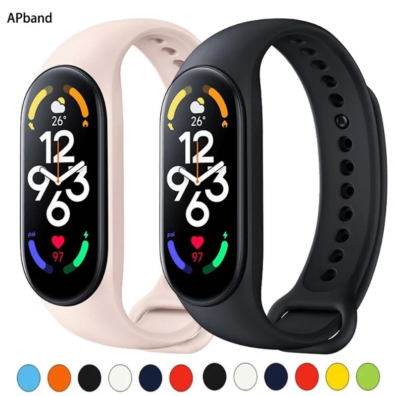 Strap / Tali Jam Silicone Amazfit Band 5 / Mi Band 5 / 6 / 7