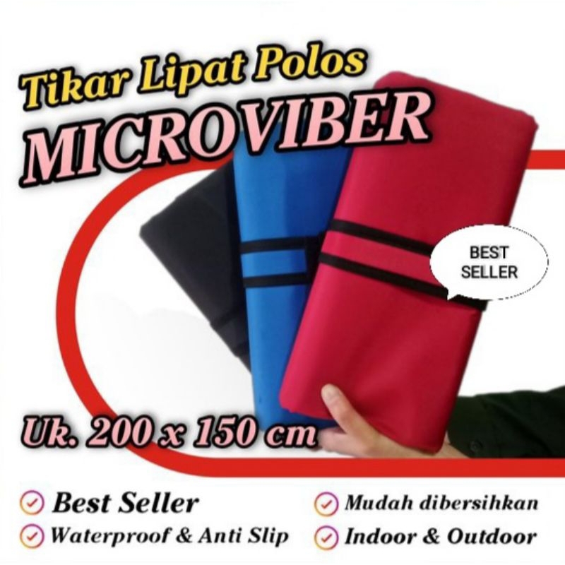 TIKAR LIPAT POLOS JUMBO WATERPROOF