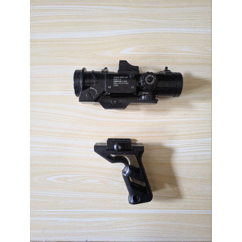 scope dummy elcan dan grip mulus