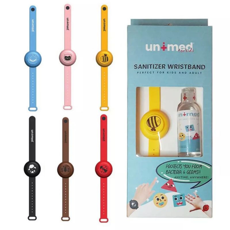 Unimed Kids Sanitizer Wristband / Gelang Sanitizer Anak