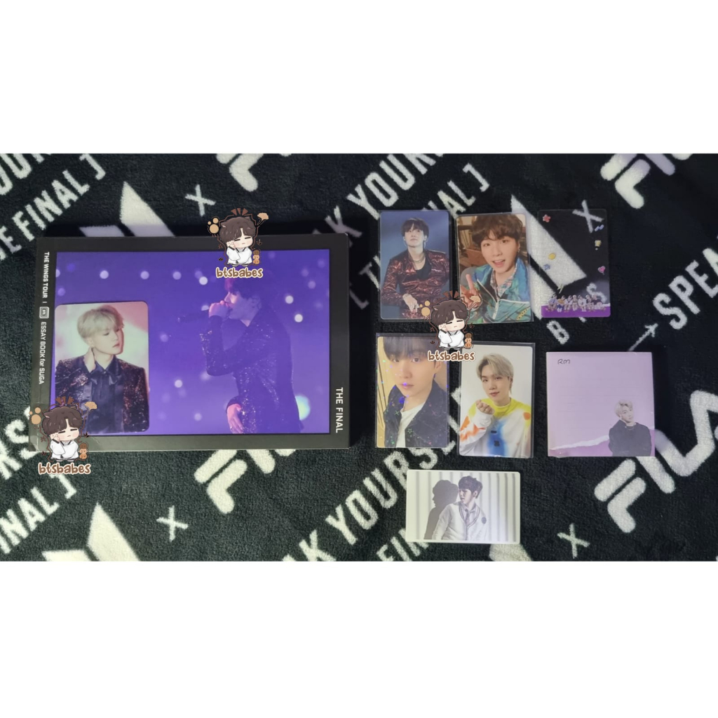 pc fc mobile fanclub mobile suga / pc essaybook suga / pc love yourself seoul ly seoul suga dvd / pc