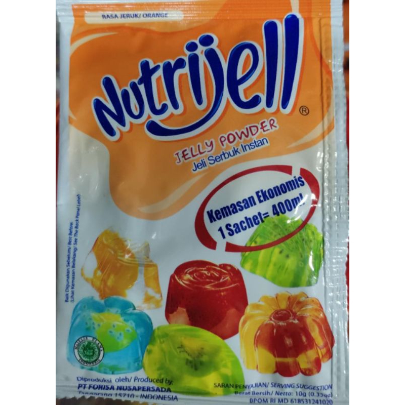 

NUTRIJELL RASA JERUK SACHET 10g