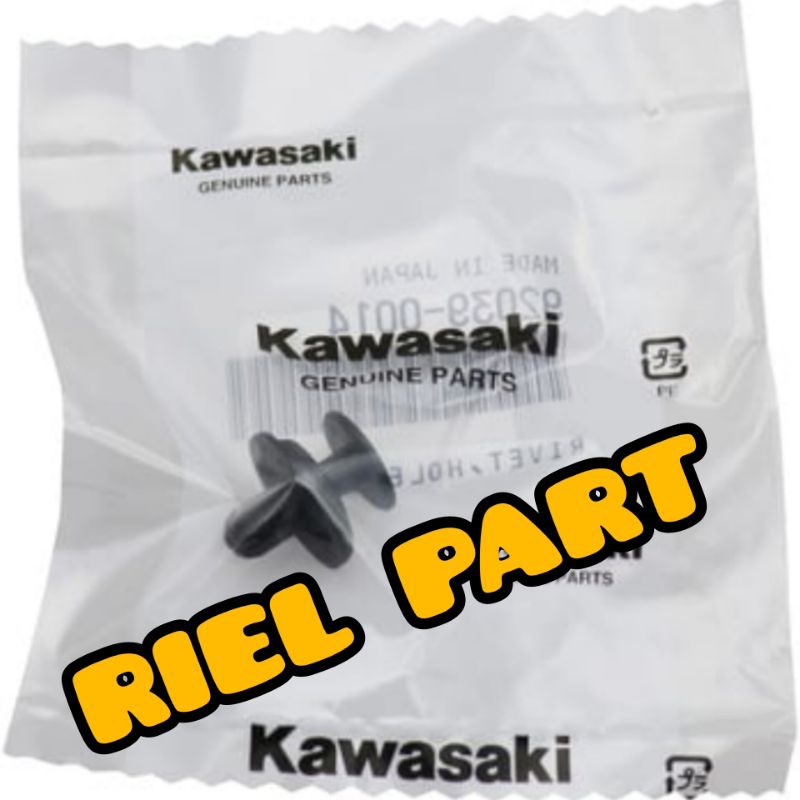 RIVET BODY PAKU RIVET BESAR/HOLE 8MM ZX25 ZX25 ORIGINAL PART 92039-0014.