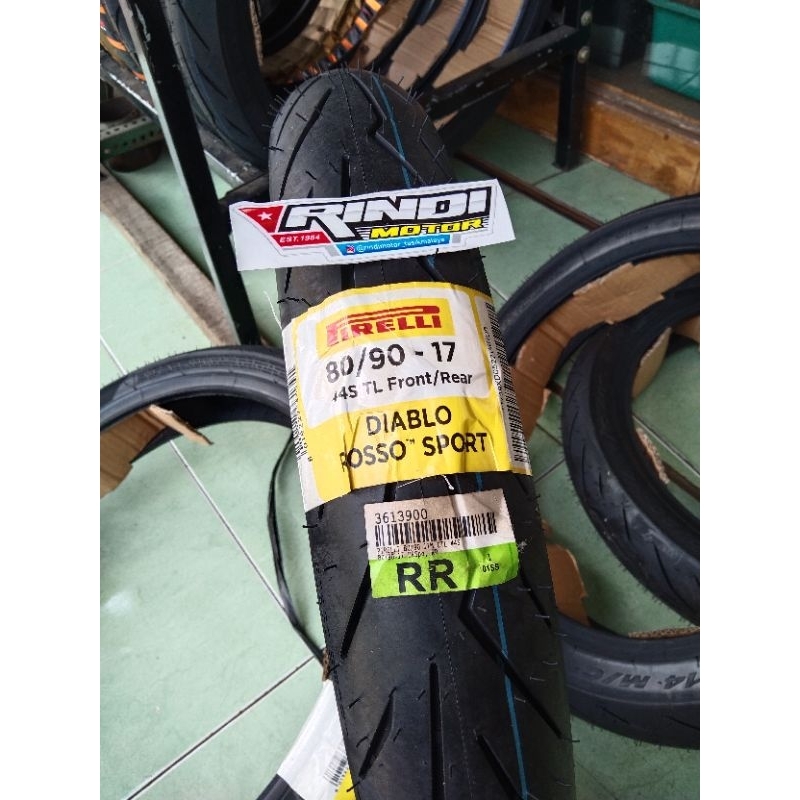 Pirelli diablo rosso sport 80 90 17 new Diablo sport 80/90-17 new