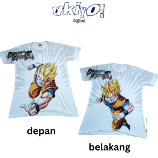 KAOS TAG THAILAND DRAGON BALL 06 AOP (ALL OF PRINT) | KAOS CARTOON KARTUN ANIME KOMIK COMIC FULLPRIN