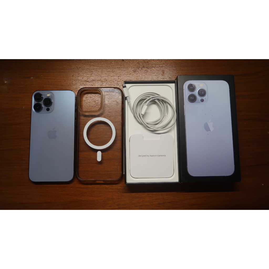 Iphone 13 Pro Max 128 gb Sierra Blue IBOX Bergaransi Aktif