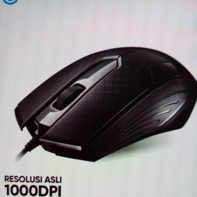 optical mouse G4 unitech wired kabel USB 1000Dpi