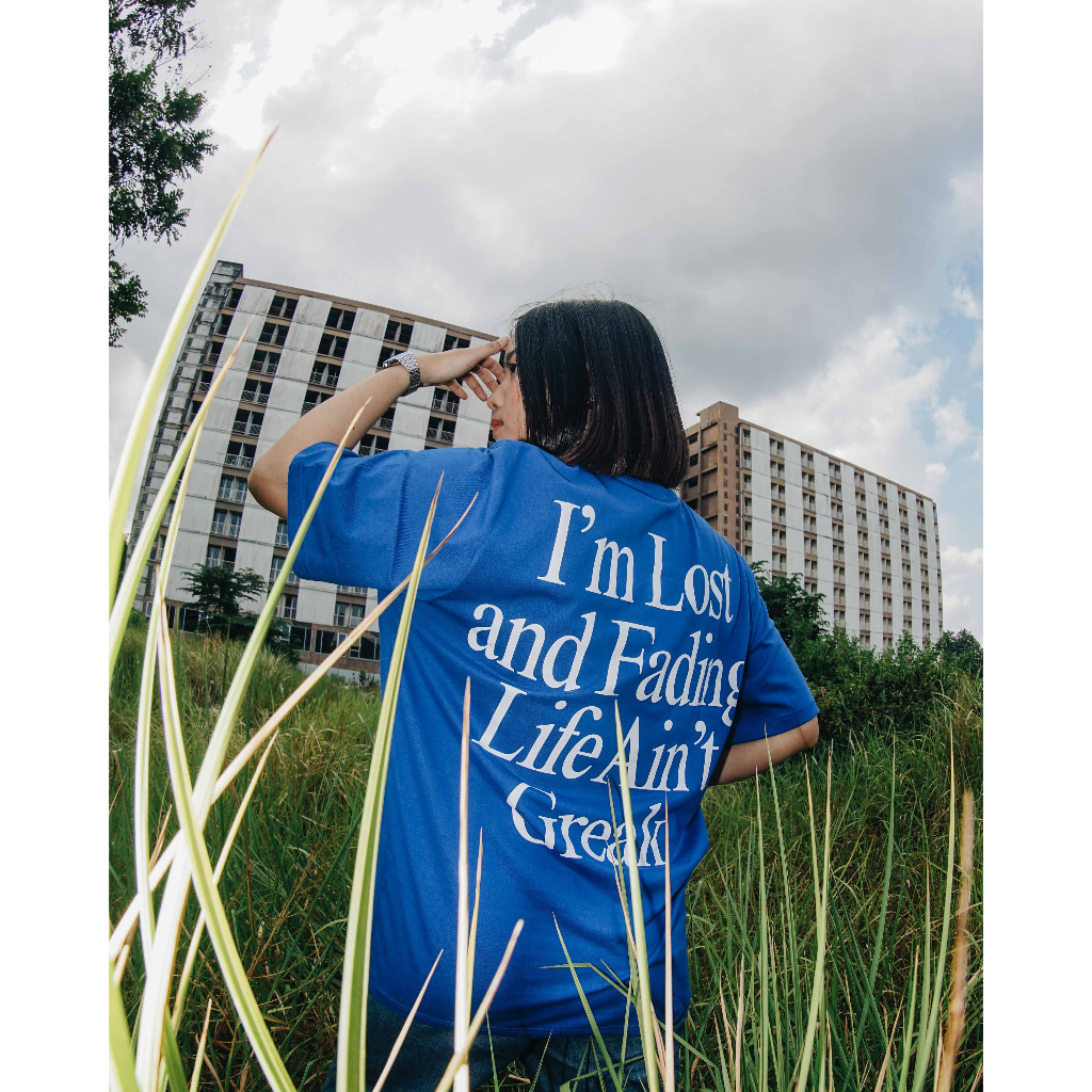 T-SHIRT | LOST | ROYAL BLUE | YIKESALLDAY