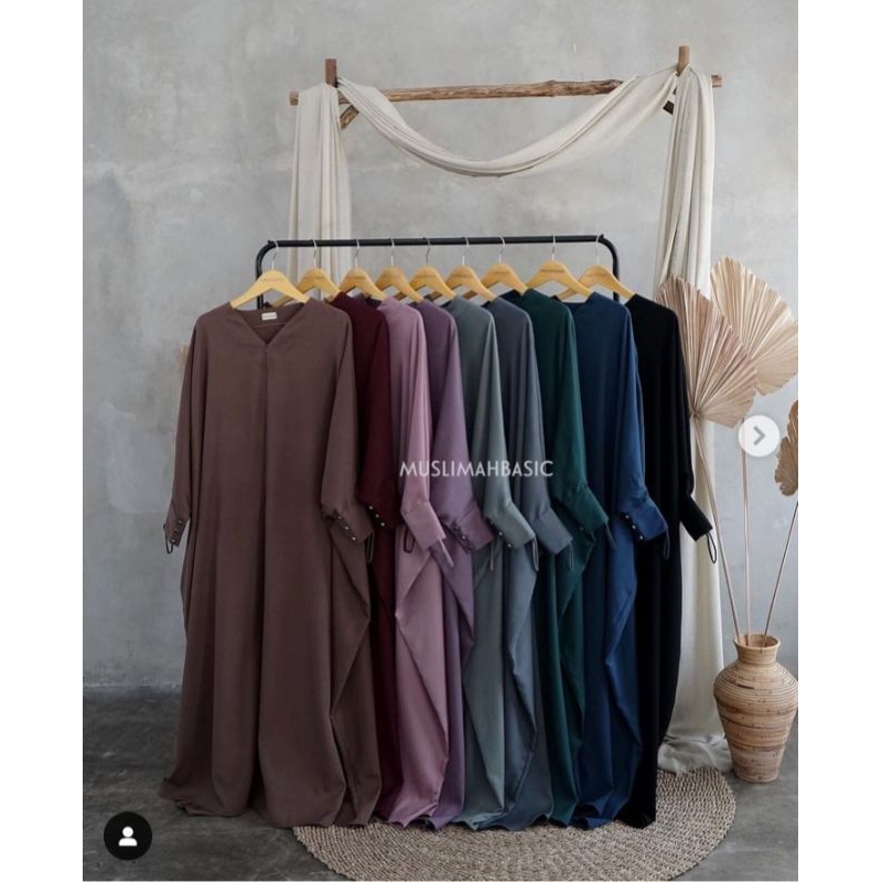 ABAYA ZALINA BY MUSLIMAH BASIC