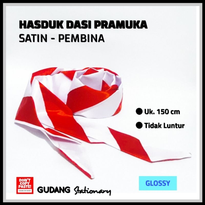 Hasduk Dasi Pramuka Pembina Satin