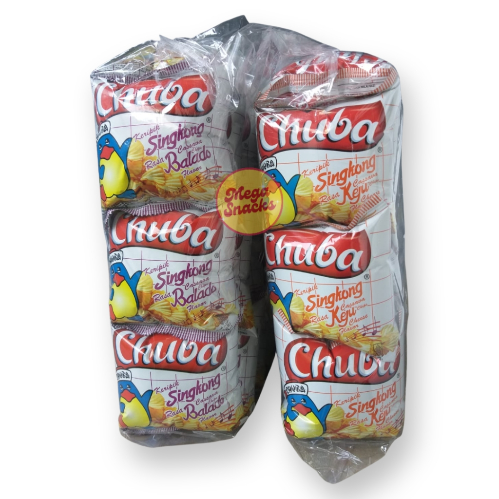 

[PROMO!!] Keripik Chuba 1 PACK isi 20 pcs - snack jadul unik gurih nikmat termurah
