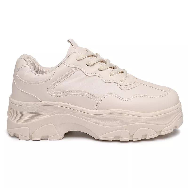 Sepatu Sneakers Wanita Korea Casual Chunky Terbaru FNPS02