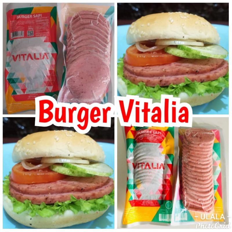 

Vitalia Pattie burger daging burger sosis burger isi 10