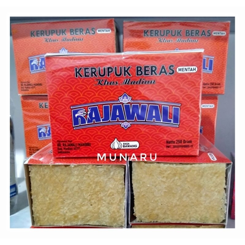 

Kerupuk Puli Mentah Cap Rajawali Asli Madiun