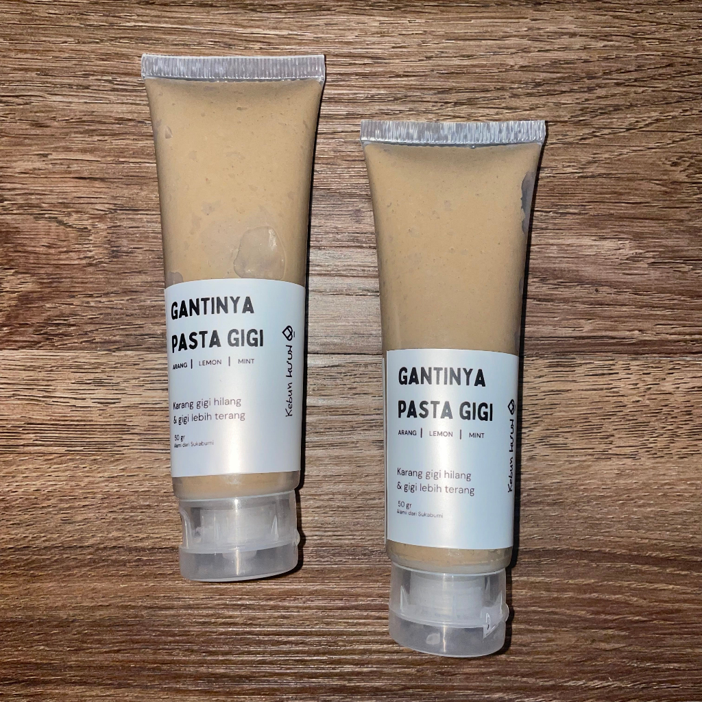 Kebun KuUk - Gantinya Pasta Gigi Anak - Natural Toothpaste For Kids