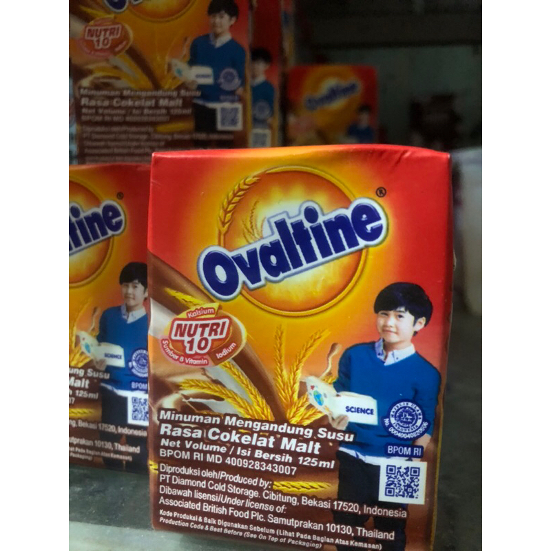 OVALTINE 125 ml Minuman Susu Kotak