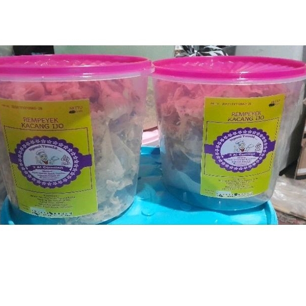 

rempeyek 3al varian kacang tanah & kacang ijo