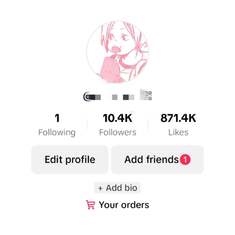 Jual Akun TikTok 10K Followers