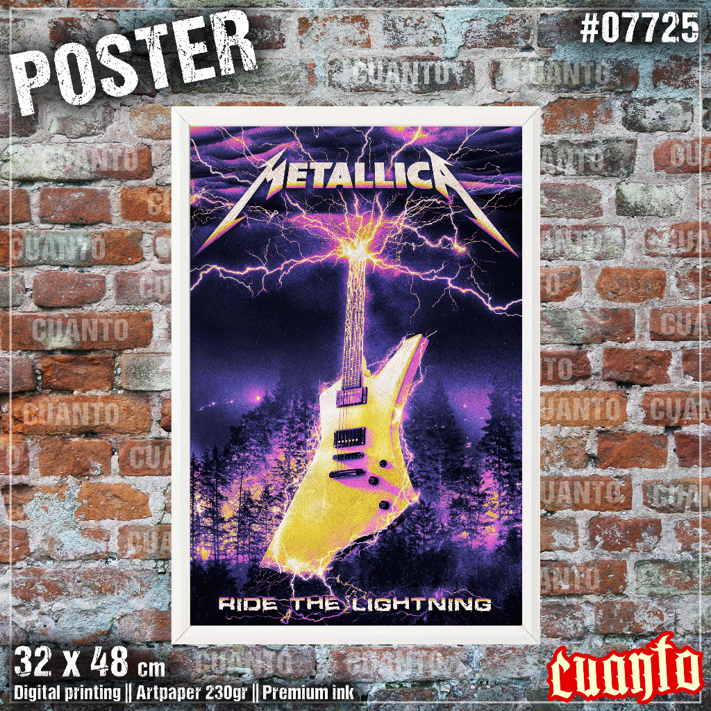 Terlengkap Koleksi Poster Band Metallica