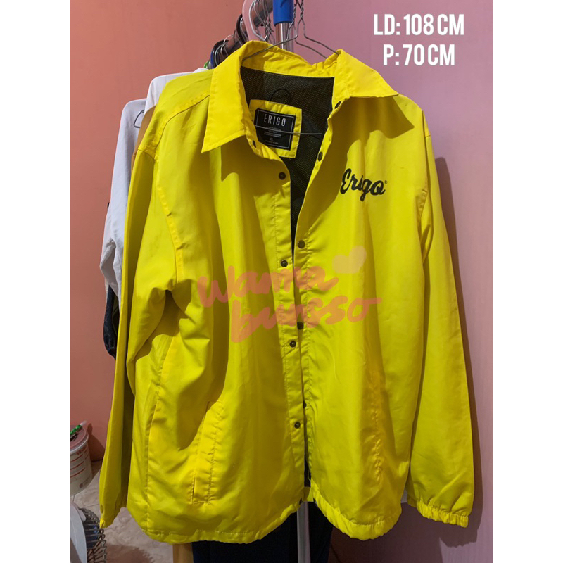 PRELOVED Erigo Jaket Kuning