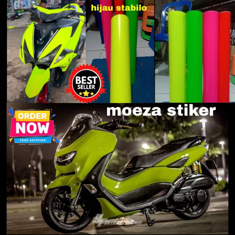 skotlet kuning stabilo,skotlet motor kuning stabilo, soal warna/produk pasti di jamin pro.