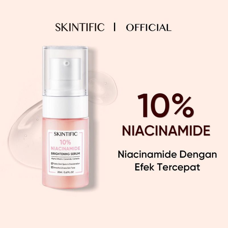 ❤Miss.Vinka❤SKINTIFIC Serum Niacinamide 10% Brightening Whitening Glowing