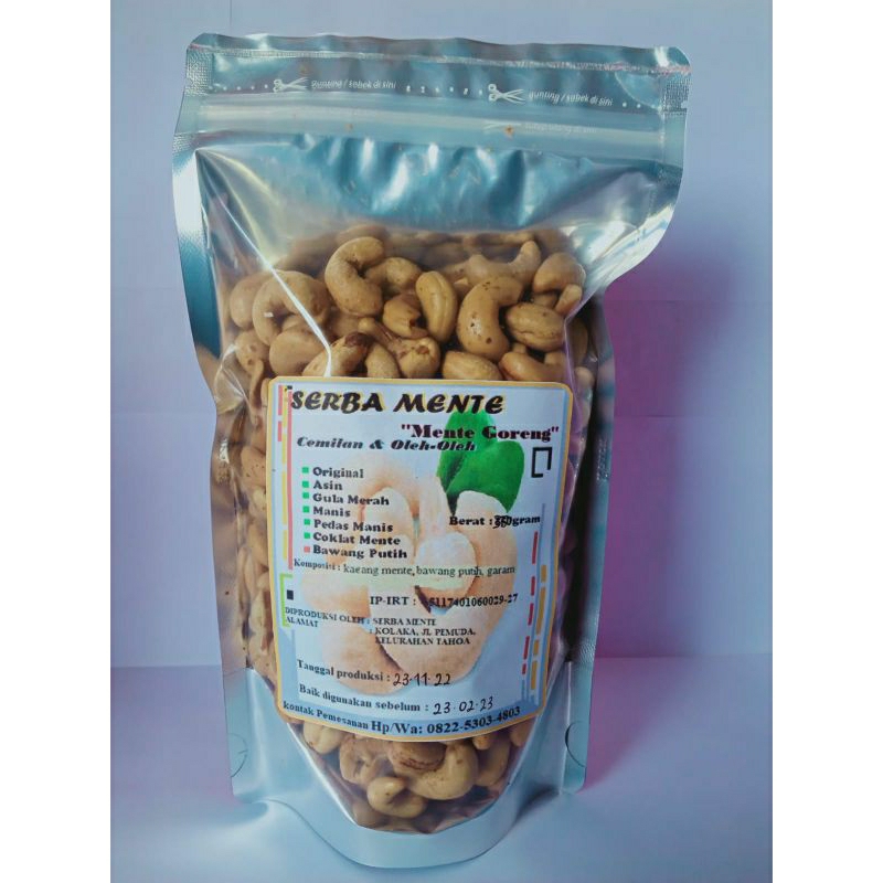 

KACANG METE GORENG VARIAN RASA 350GR